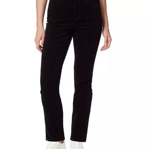 NWOT Gloria Vanderbilt Small Black High-Rise Corduroy Pants